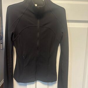 Size zero lululemon black define coat